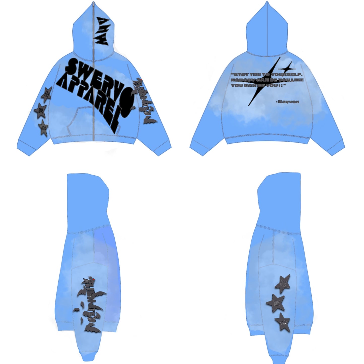 Limited Swervo Full Zip-Up Hoodie